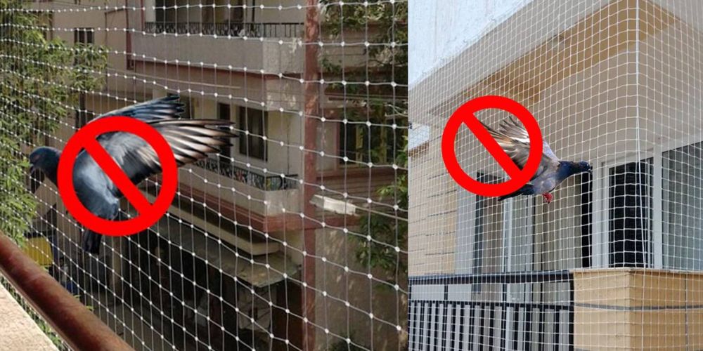 Balcony Safety Nets Installation